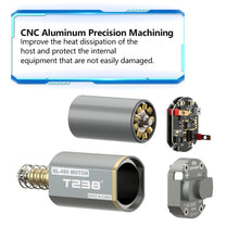Load image into Gallery viewer, T238 CNC High Torque 33000 RPM Brushless Motor (Long Shaft / Short Shaft)