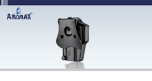 Load image into Gallery viewer, Amomax Per-Fit Holster (Fits over 80 handguns, Right-hand, BLACK