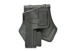 Load image into Gallery viewer, Amomax Open Holster For Pistols With Rail BK