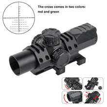 Load image into Gallery viewer, 3×25 Scope Red/Green Reticle