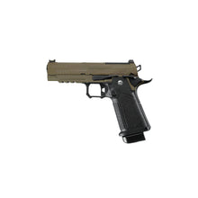 Load image into Gallery viewer, ARCTURUS Vanguard 4.3" Hi-Capa GBB Pistol w/Optics Ready Slide BLK-TAN