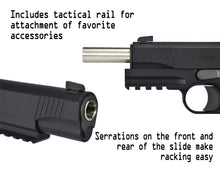 Load image into Gallery viewer, EMG Cybergun Colt 1911 Goverment Combat Unit T8 GBB Pistol Airsoft - BK