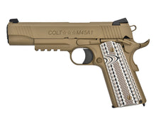 Load image into Gallery viewer, EMG Cybergun Colt 1911 Goverment Combat Unit T8 GBB Pistol Airsoft - TAN