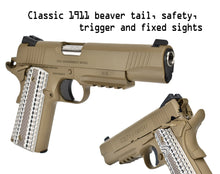 Load image into Gallery viewer, EMG Cybergun Colt 1911 Goverment Combat Unit T8 GBB Pistol Airsoft - TAN