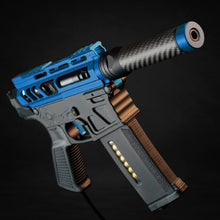 Load image into Gallery viewer, Heretic Labs Wolverine airsoft    Speed Trigger    BLACK   RED AND ULTRAMARINE BLUE