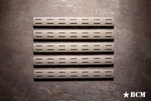 Load image into Gallery viewer, BCM® GUNFIGHTER KEYMOD™ RAIL PANEL KIT, 5.5-INCH FIVE PACK