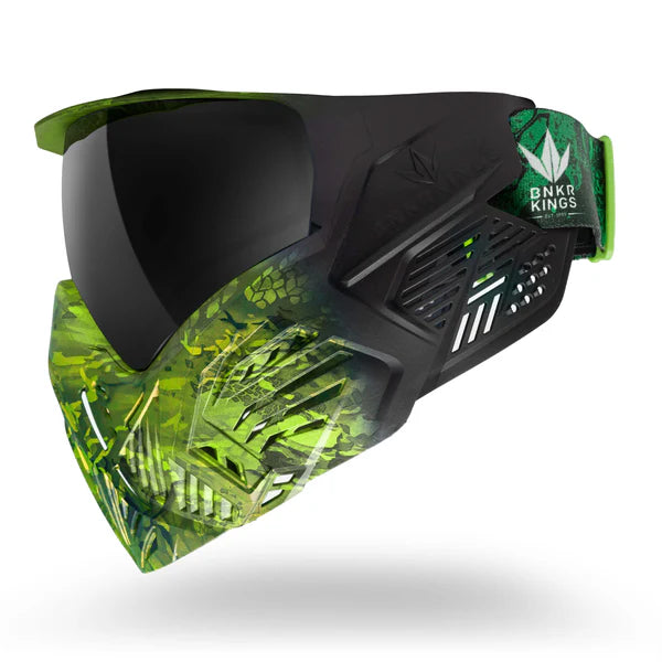 Masque Bunkerkings CMD - Samouraï Noir – Lone Wolf Paintball