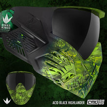 Load image into Gallery viewer, Bunkerkings CMD Goggle - Acid Black Highlander