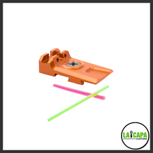 Load image into Gallery viewer, LA Capa Customs Lightweight 5.1 Fiber Optic Rear Sight for Hi Capa