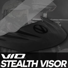 Load image into Gallery viewer, Virtue VIO Stealth Visor - Black/Black