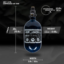 Load image into Gallery viewer, HK Army AeroLite Carbon Fiber Tank - 48ci / 4500psi - BLUE