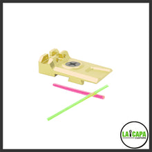 Load image into Gallery viewer, LA Capa Customs Lightweight 5.1 Fiber Optic Rear Sight for Hi Capa