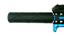 Load image into Gallery viewer, STEALTHRIDGE MJM-2 Grooved Airsoft Mock Suppressor 14mm CCW