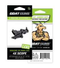 Load image into Gallery viewer, GoatGuns Mini 4x Scope Black