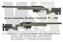 Load image into Gallery viewer, ARES Amoeba Tactical Striker AST-01 Sniper Rifle Black OD TAN UG
