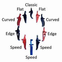 Load image into Gallery viewer, JeffTron Leviathan - V2 optical to stock- Speed CNC Trigger Black