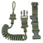 Load image into Gallery viewer, Heavy Duty Tactical Pistol Lanyard Airsoft Quick Release Secure Pistol Sling