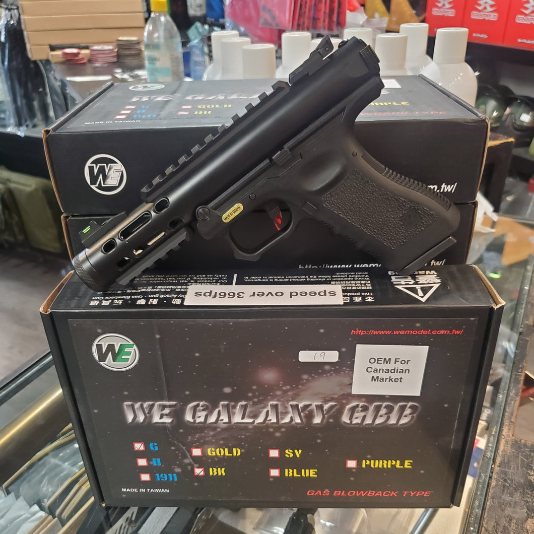 We-Tech  WE Galaxy G Series GBB Pistol             Black/Purple/Gold/Blue/Silver