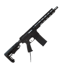 Load image into Gallery viewer, Wolverine Airsoft MTW Billet Series Gen 3   HPA Airsoft Rifle   ---   10 inch  TACTICAL TRIM  BLACK    in stock