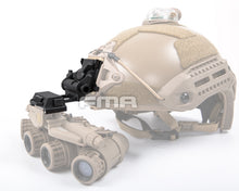 Load image into Gallery viewer, FMA L4G24 NVG Mount BK 100% Plastic Black and Tan