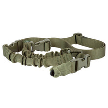 Load image into Gallery viewer, Valken Kilo Single Point Rifle Sling   Black - Tan - Green