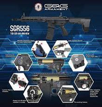 Load image into Gallery viewer, G&G SGR 556 Split Gearbox Airsoft Gun