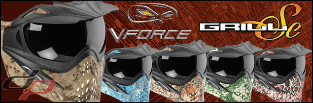 VForce Grill SE Paintball Masks - Multiple Colours/Styles