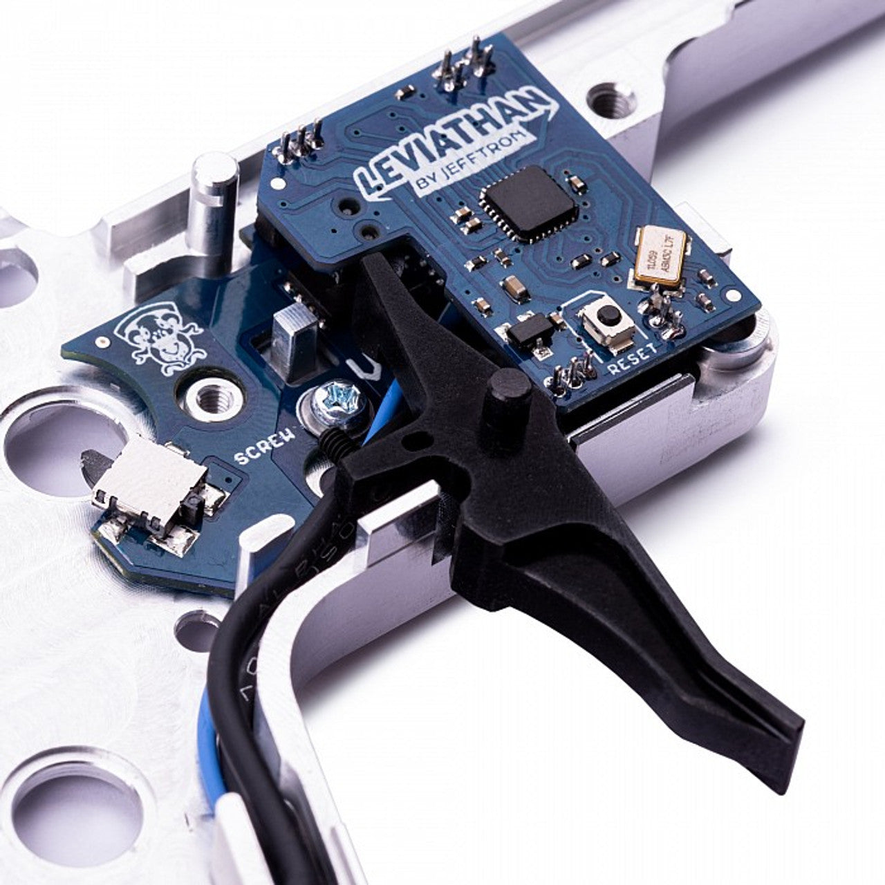 JeffTron Leviathan - V2 optical to stock- Speed CNC Trigger BLUE