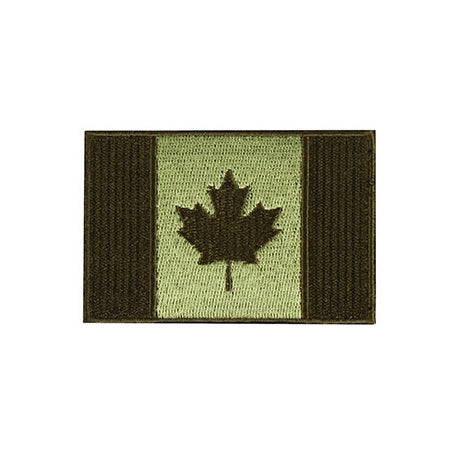 Canadain Flag  Olive 3x2