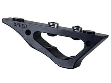 Load image into Gallery viewer, Speed Airsoft CNC KeyMod "TWIN" Foregrip in Black Silver Red