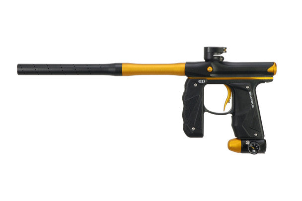 Empire Mini GS Paintball Gun w/ 2pc Barrel - Black/Gold