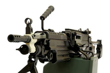 Load image into Gallery viewer, A&amp;K M249 SAW Para Steel Body AEG LMG w/ Reinforced Gearbox  (Tan)
