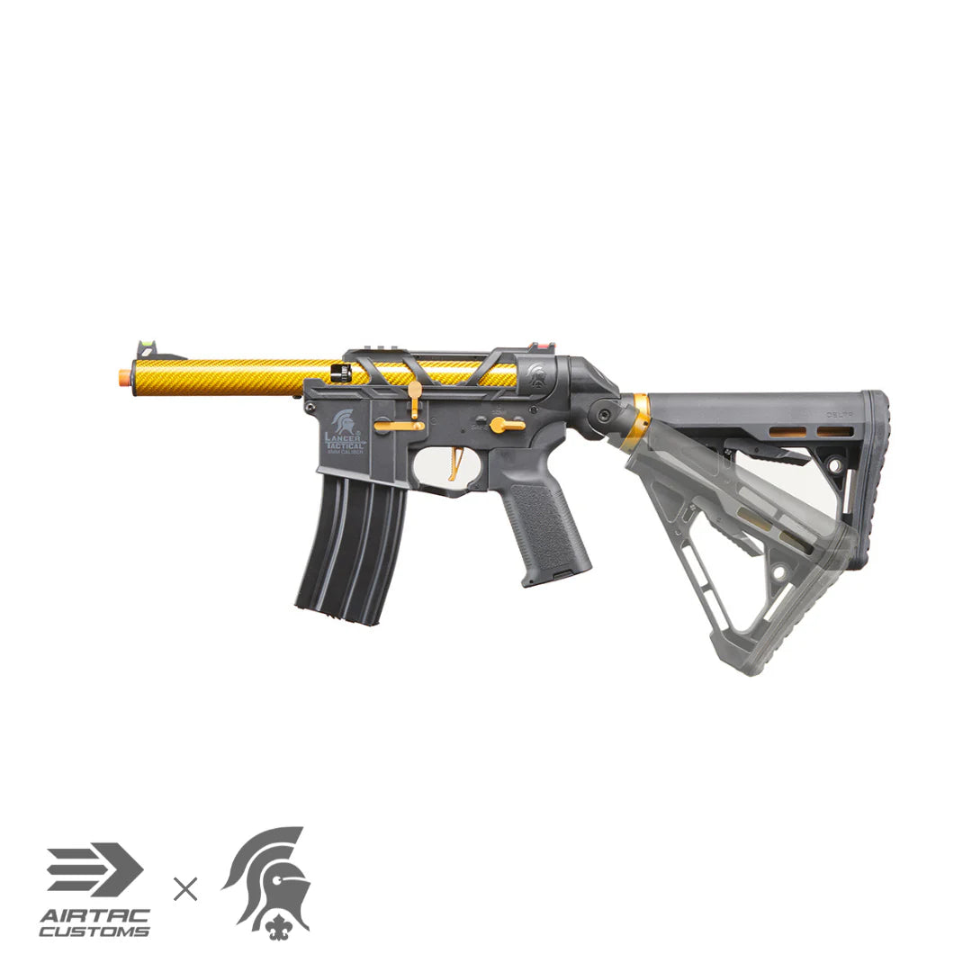 Lancer Tactical x AirTac Customs Gen 3 CRBN M4 – DMZ Paintball