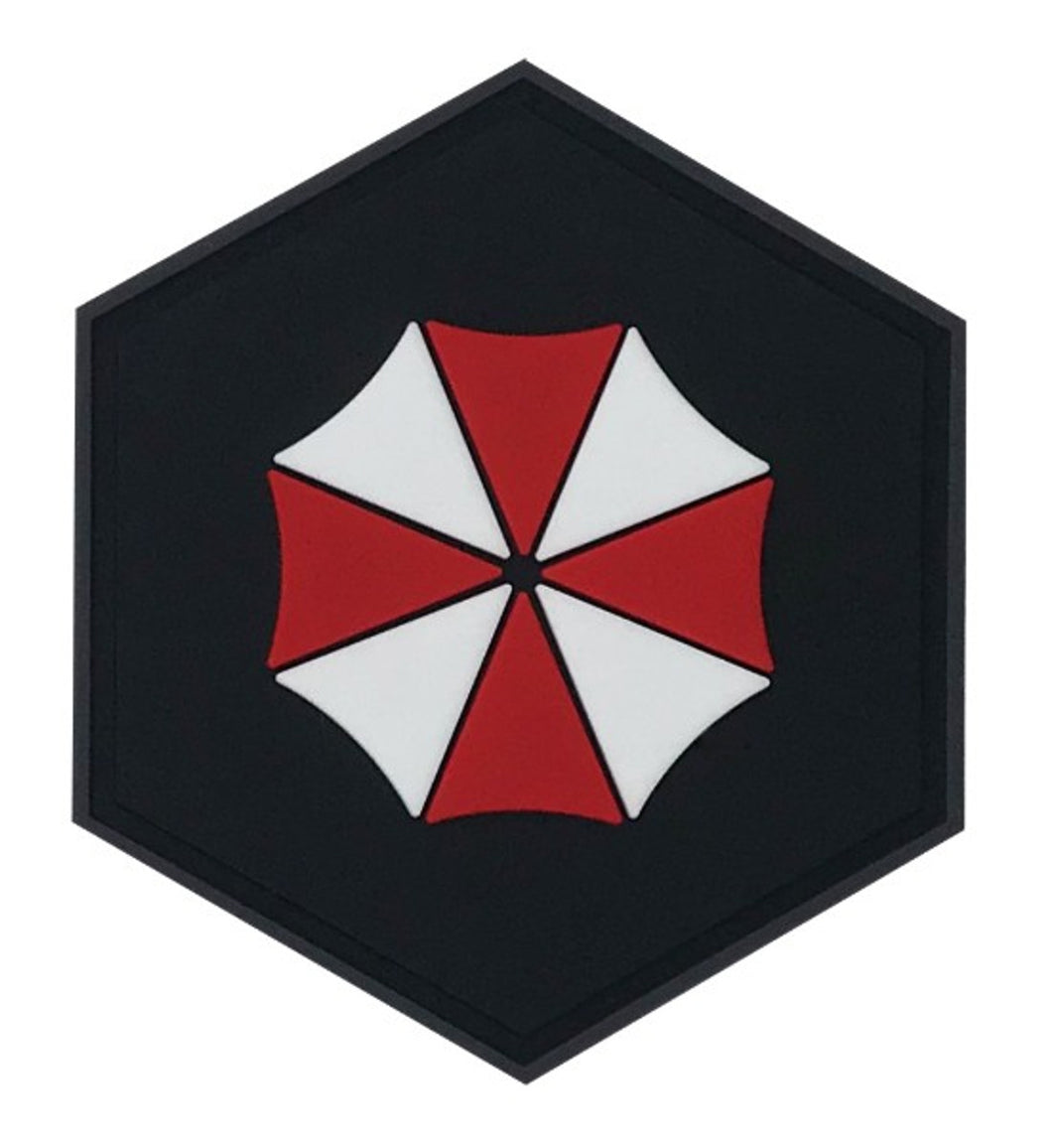 Hexagon PVC Morale Patch – Umbrella Corporation