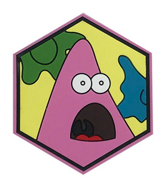 Hexagon PVC Morale Patch – Patrick