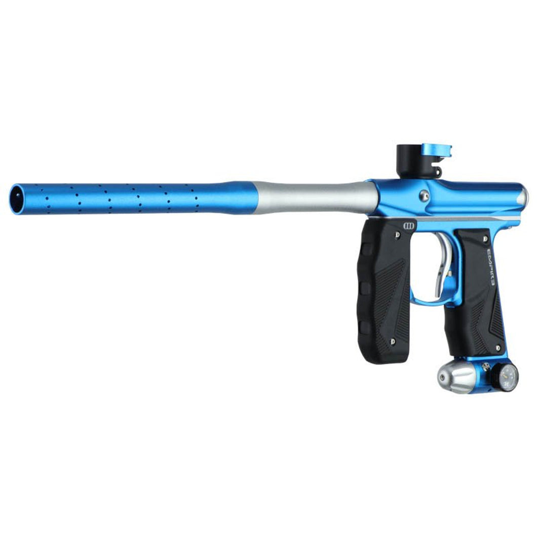Empire Mini GS Paintball Gun w/ 2pc Barrel - Blue/Silver