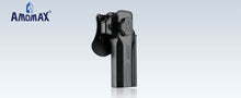 Load image into Gallery viewer, Amomax Open Holster For Pistols With Rail BK (Copy)
