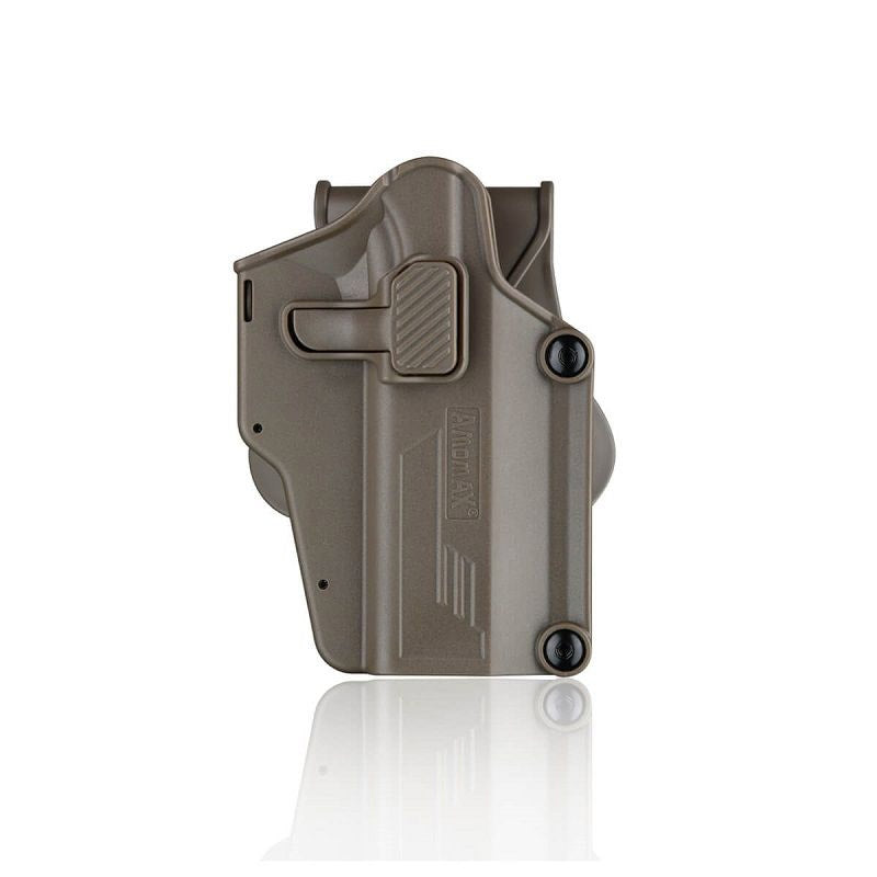 Amomax Per-Fit Holster (Fits over 80 handguns, Right-hand, DE)