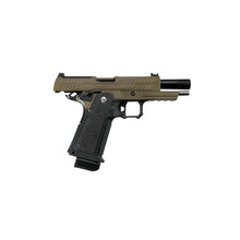 Load image into Gallery viewer, ARCTURUS Vanguard 4.3" Hi-Capa GBB Pistol w/Optics Ready Slide BLK-TAN

