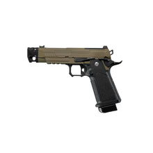 Load image into Gallery viewer, ARCTURUS Vanguard 4.3"Hi-Capa GBB Pistol w/ Optics Ready Slide &amp; Compensator BLK-TAN
