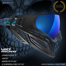 Load image into Gallery viewer, Virtue VIO Ascend Goggle - Cyan Skull
