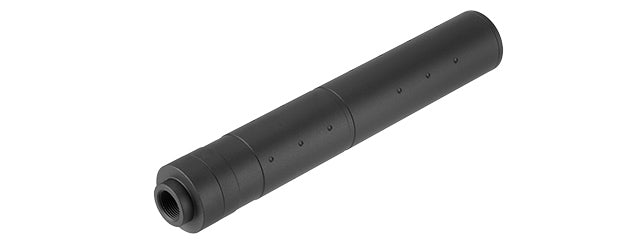 Lancer Tactical 195mm Aluminum Dot Mock Suppressor (Black)