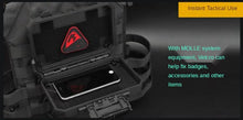 Load image into Gallery viewer, Tactical MOLLE Safe Case For Phone &amp; accessories (BK)
