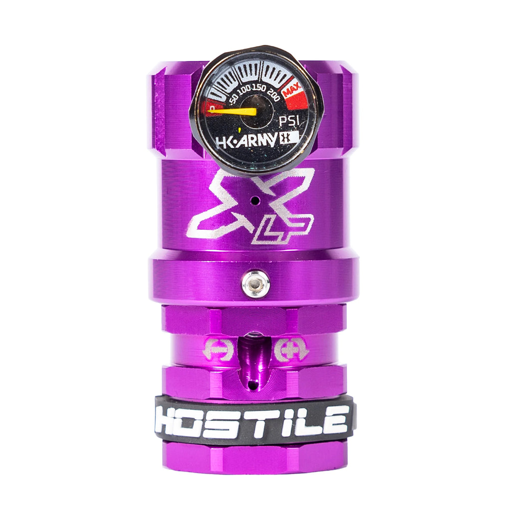 Hostile XLP Regulator - Side Port Quick-Disconnect     PURPLE