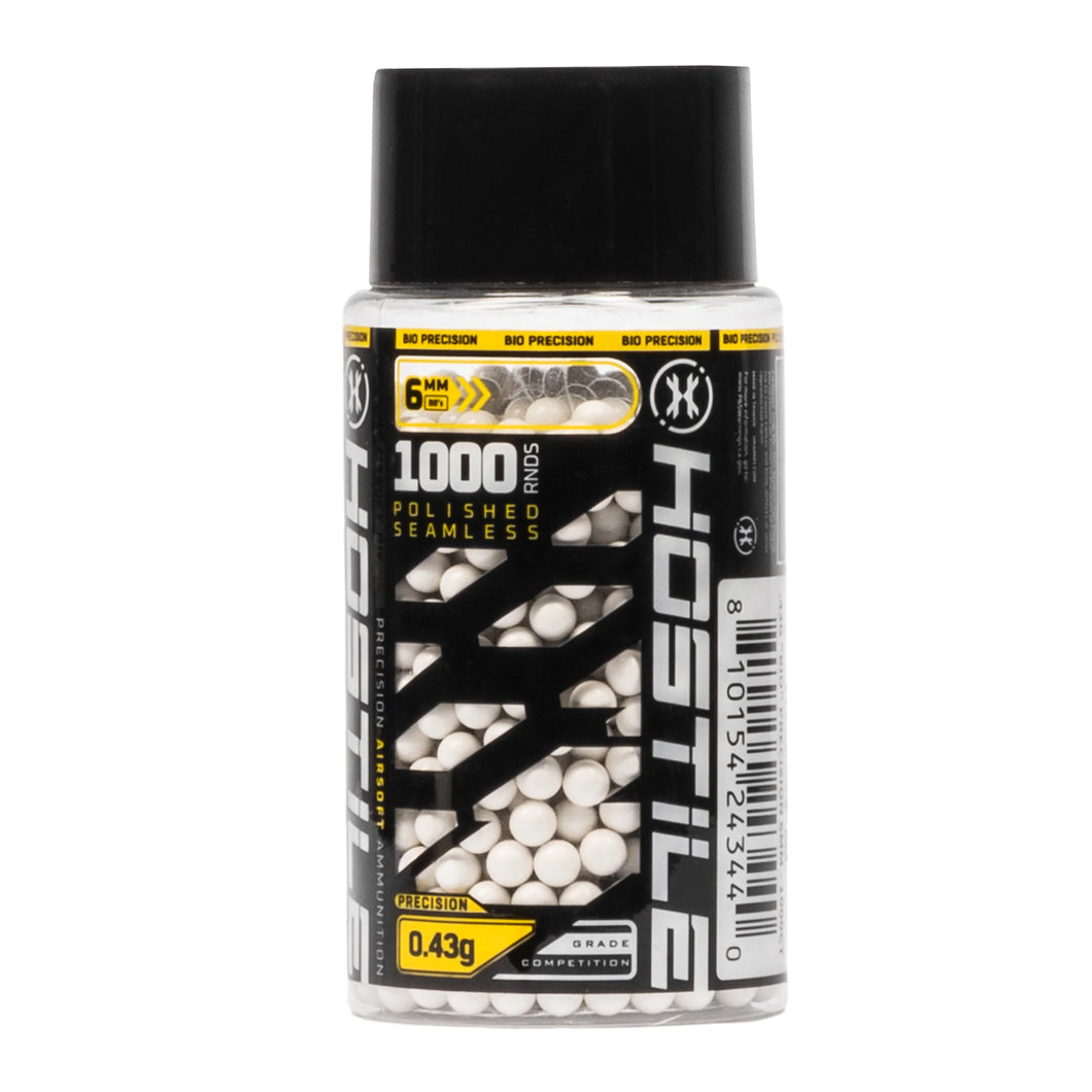 HK ARMY Biodegradable .43g BB's - 1000ct - White