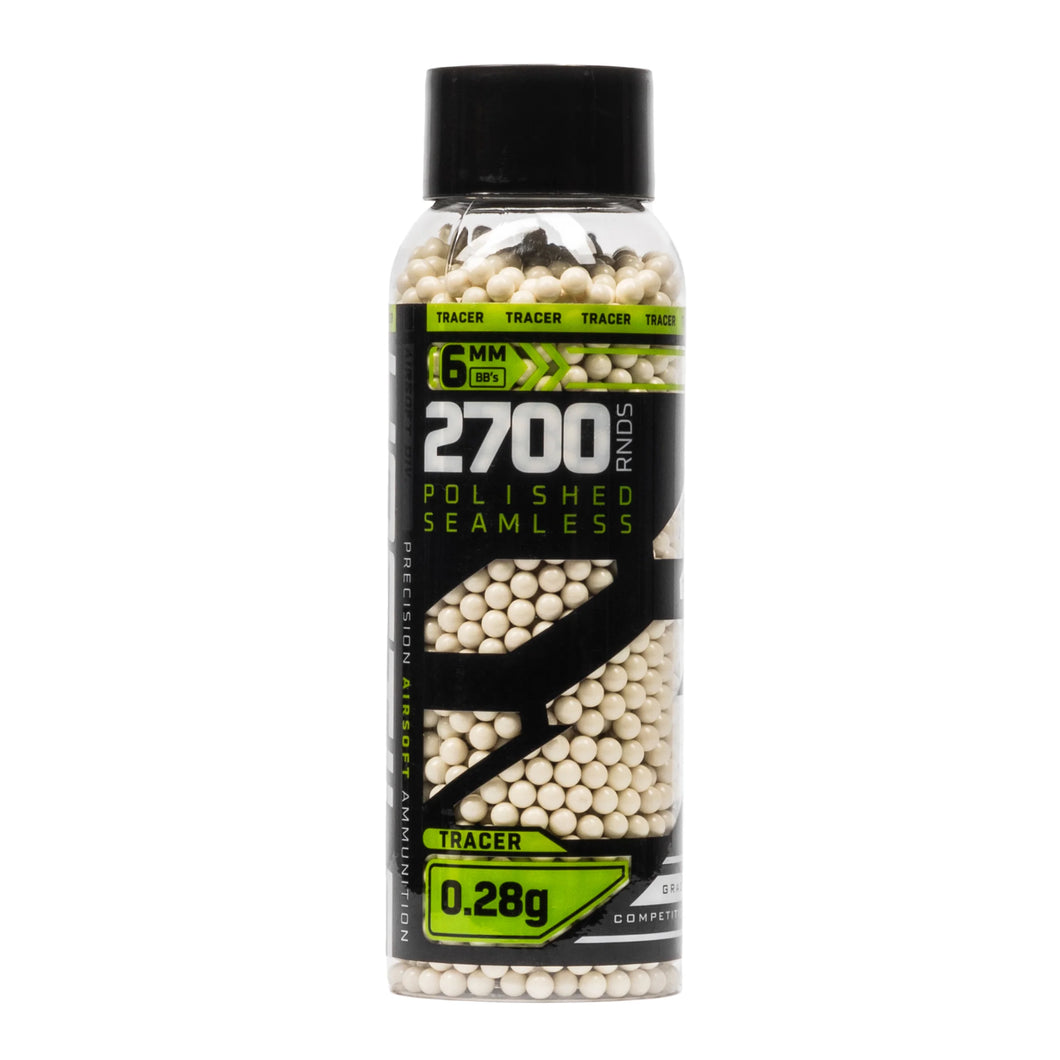 HK ARMY Tracer .28g BB's - 2700ct - Green