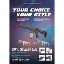 Load image into Gallery viewer, G&amp;G CM16 Batto Stealth 556 Macaron Blue
