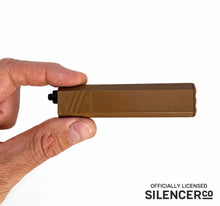 Load image into Gallery viewer, GoatGuns  Miniature SilencerCo® Suppressor 1:2.5 Model - Tan
