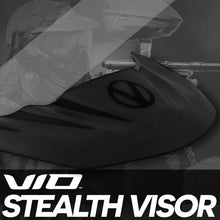 Load image into Gallery viewer, Virtue VIO Stealth Visor - Black/Black
