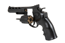 Load image into Gallery viewer, Well G296B Full Metal 6mm CO2 Swing Out Revolver (Black)
